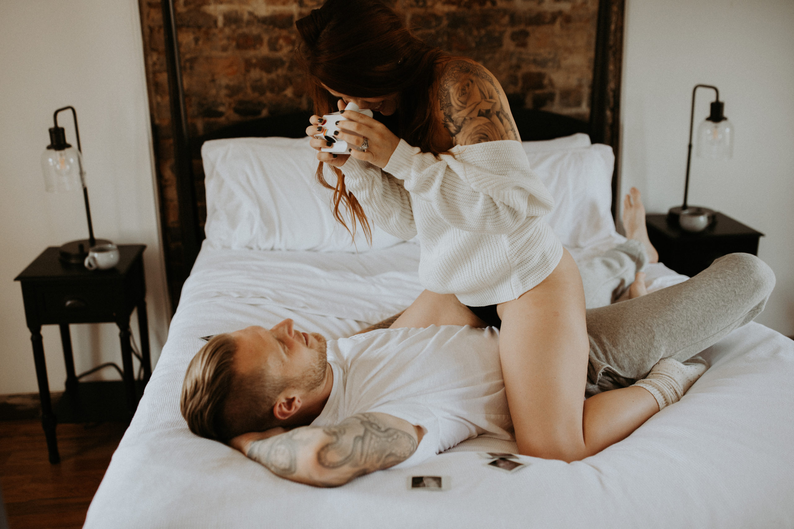 Intimate In-Home Couples Photos