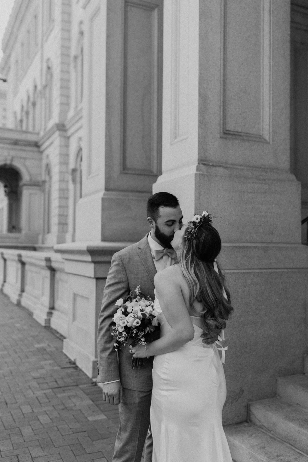 Intimate Downtown Virginia Elopement by Casey Ripp Photography