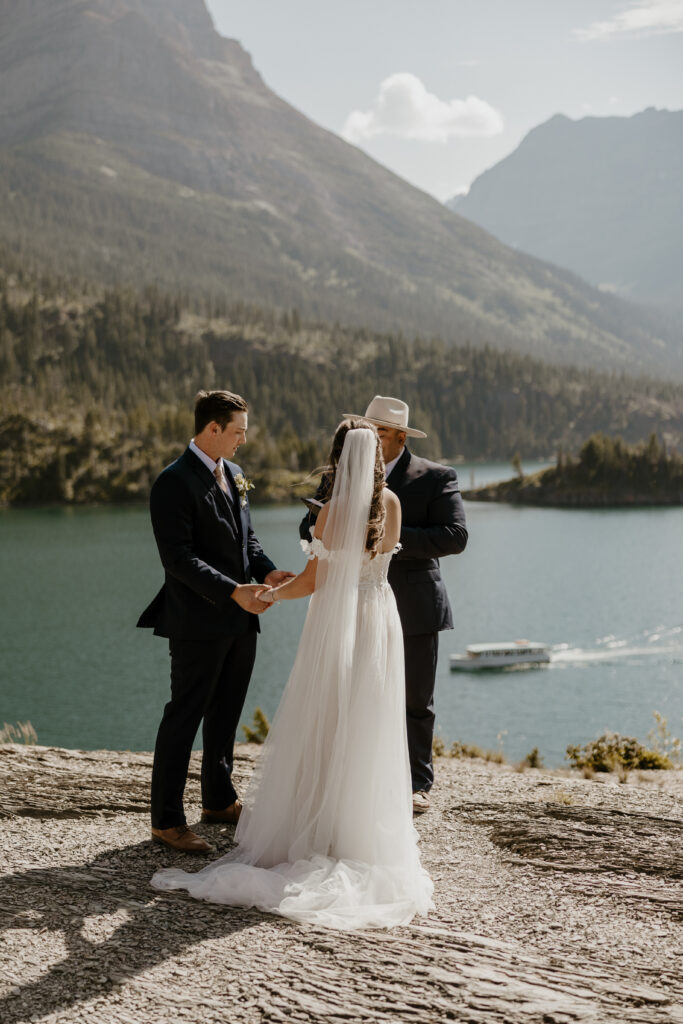 elopement at Glacier National Park 